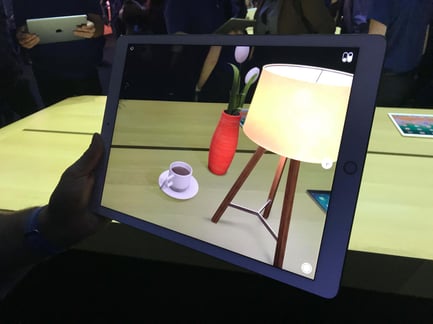 AR IKEA Lamp